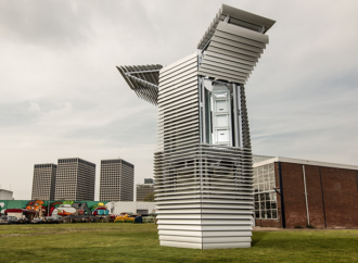 Se inauguró la primera torre descontaminante del mundo