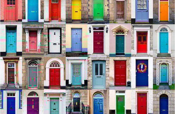 Claves para que la puerta de tu casa luzca genial